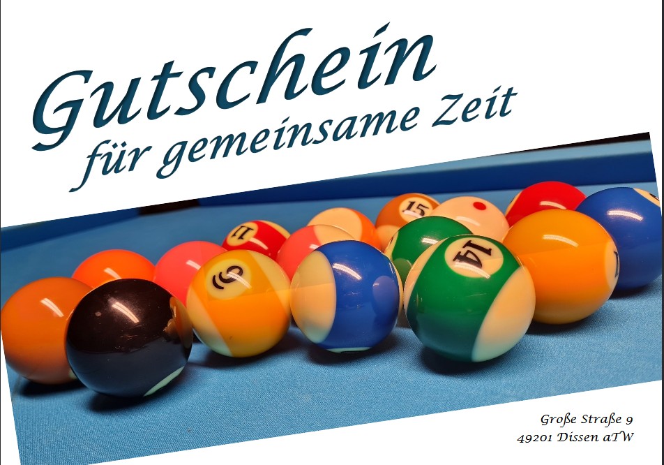 Beispielgutschein des BCD