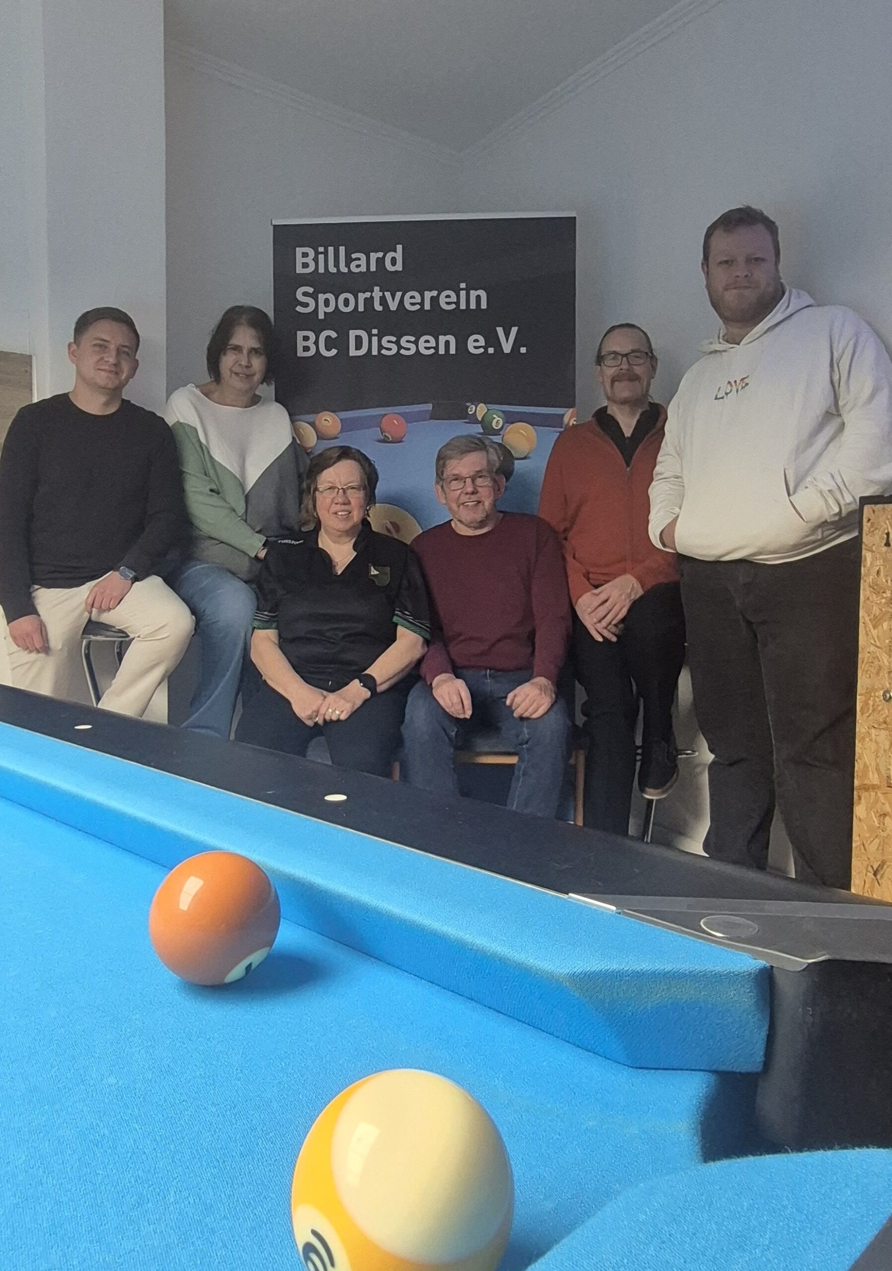 Von links: Alex Gelfrich, Filomena Alicetti, Monika Niehaus, Hans-Werner Zimny, Lutz Rödiger und Andre Heeren